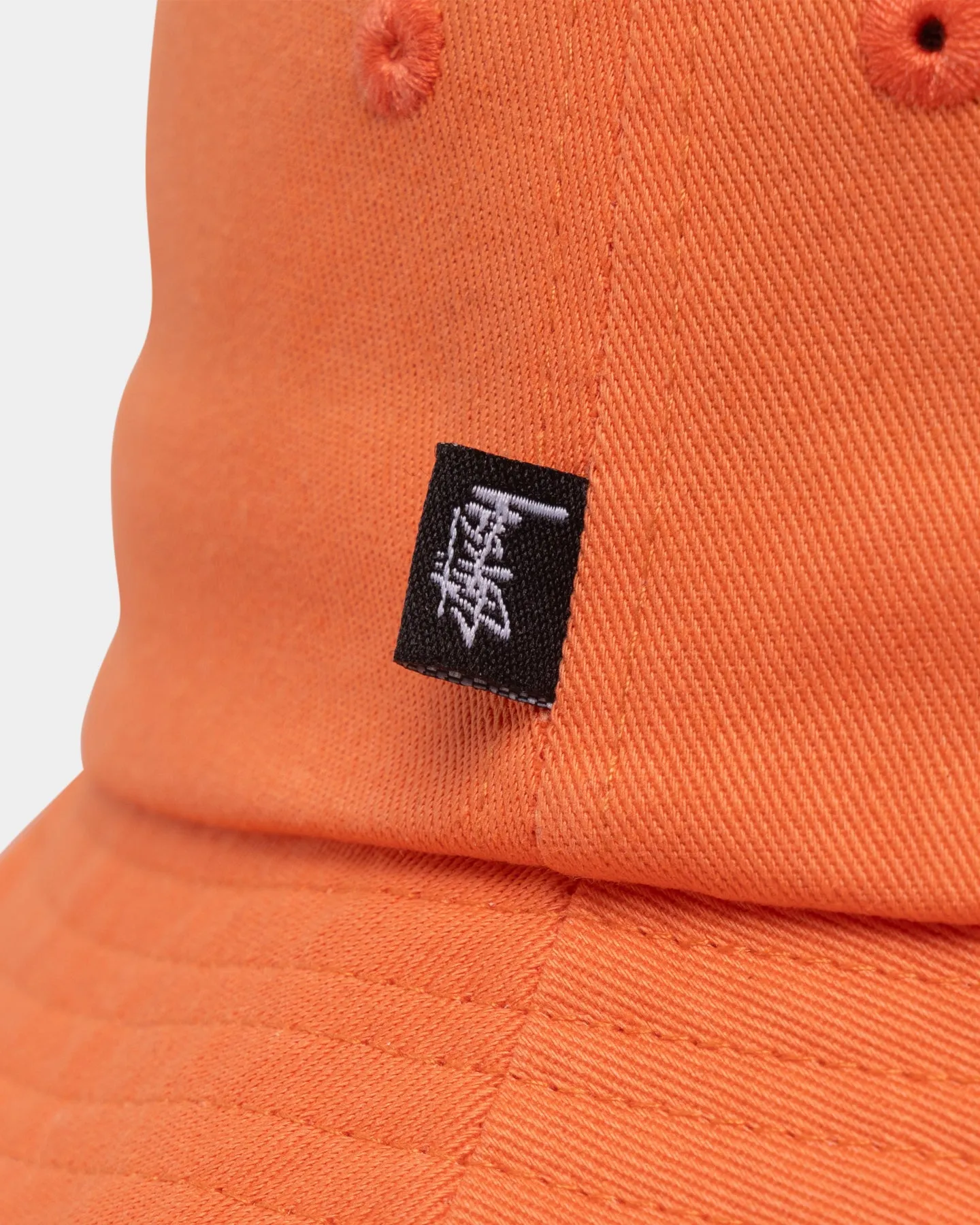 Stussy Stock Bucket Hat Peach
