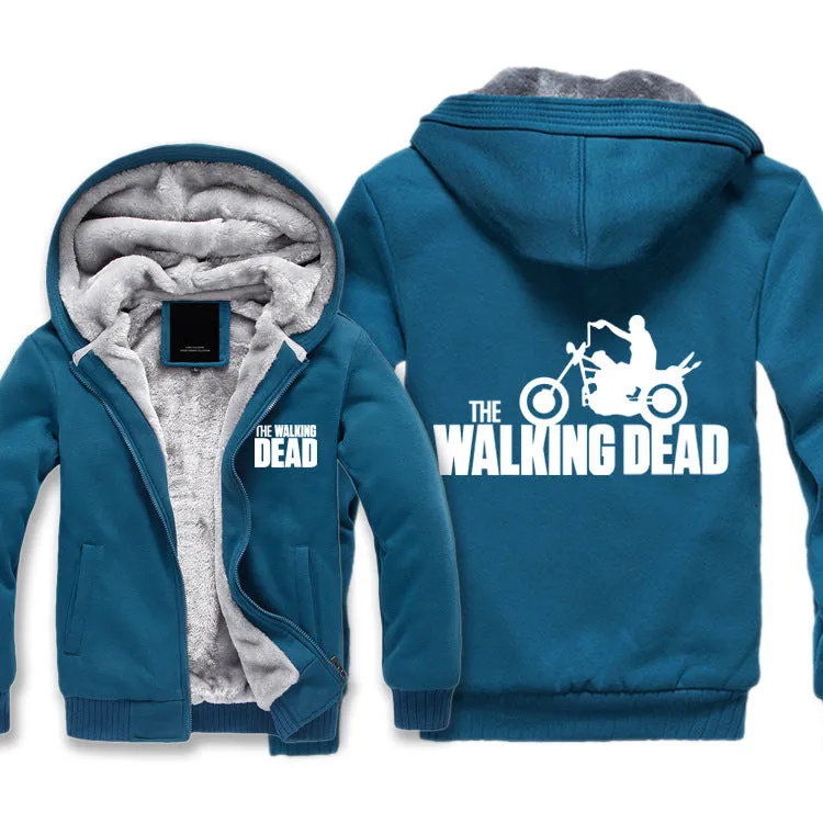 The Walking Dead Jackets - Solid Color The Walking Dead Archer Icon Fleece Jacket