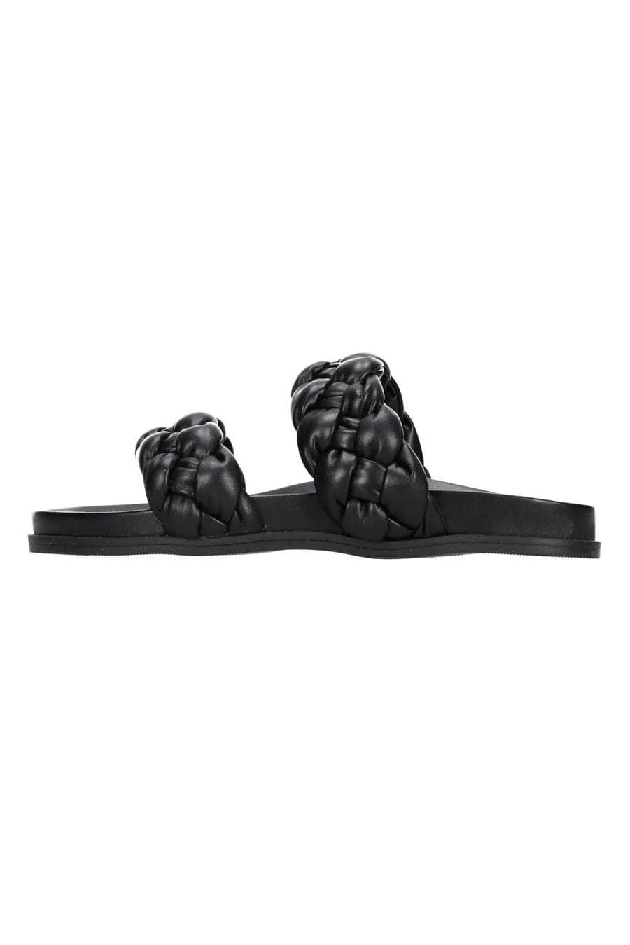 Wilma Plaited Sandal Black