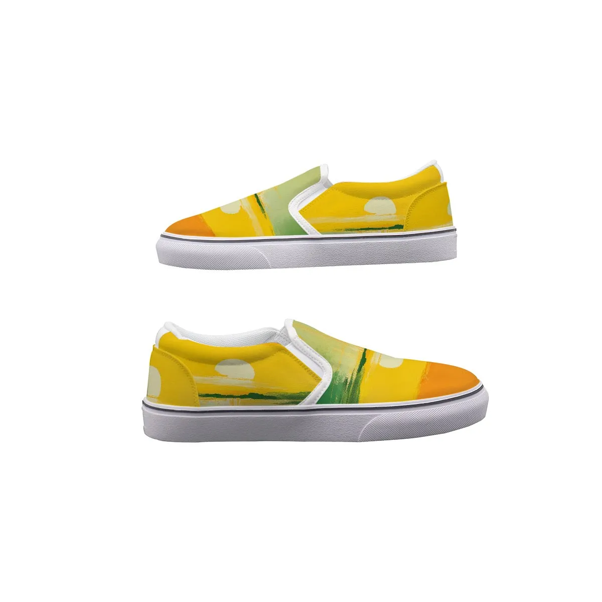 Women's Slip On Sneakers 251 sun abstract
